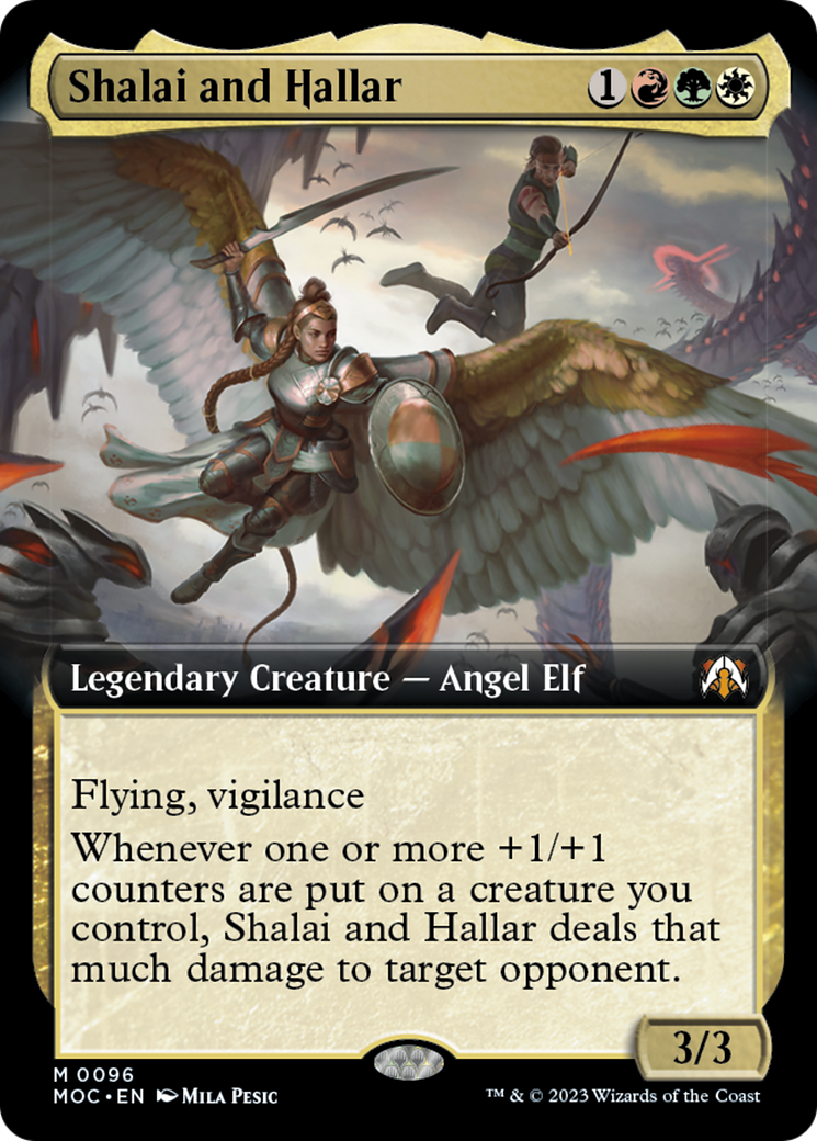 Shalai and Hallar (Extended Art) [March of the Machine Commander] | Anubis Games and Hobby