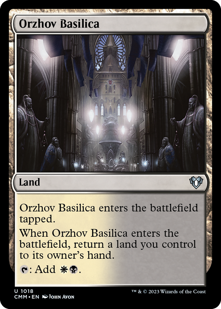 Orzhov Basilica [Commander Masters] | Anubis Games and Hobby