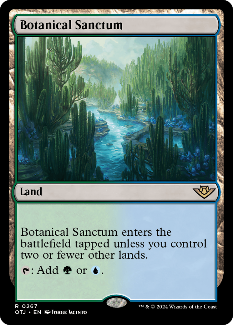 Botanical Sanctum [Outlaws of Thunder Junction] | Anubis Games and Hobby