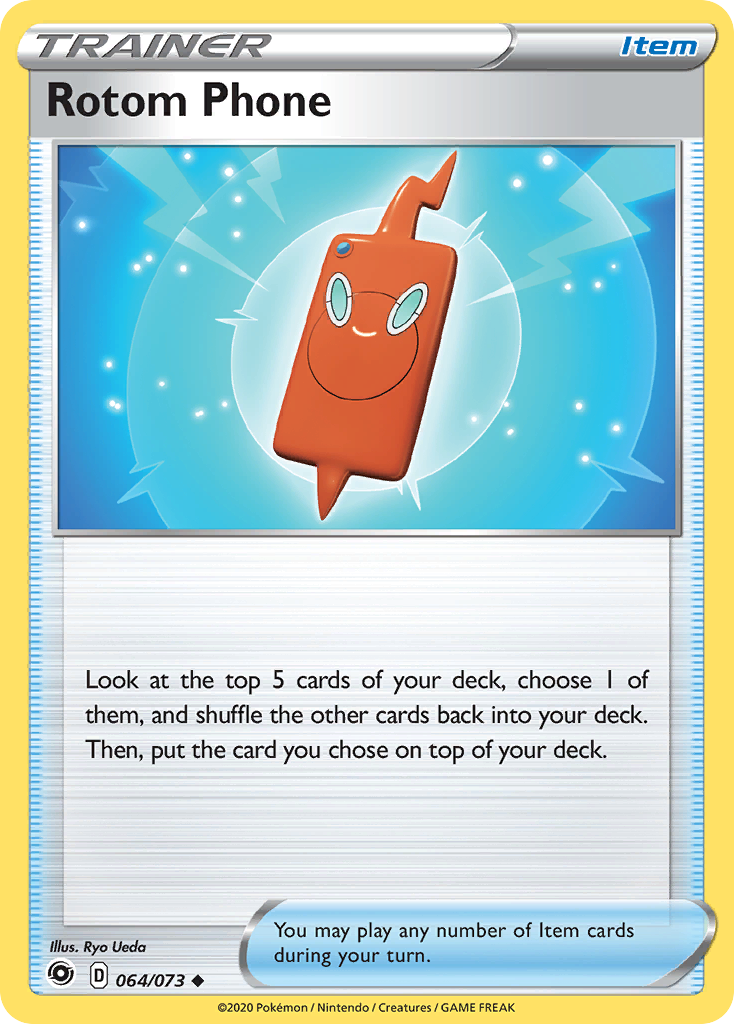 Rotom Phone (064/073) [Sword & Shield: Champion's Path] | Anubis Games and Hobby