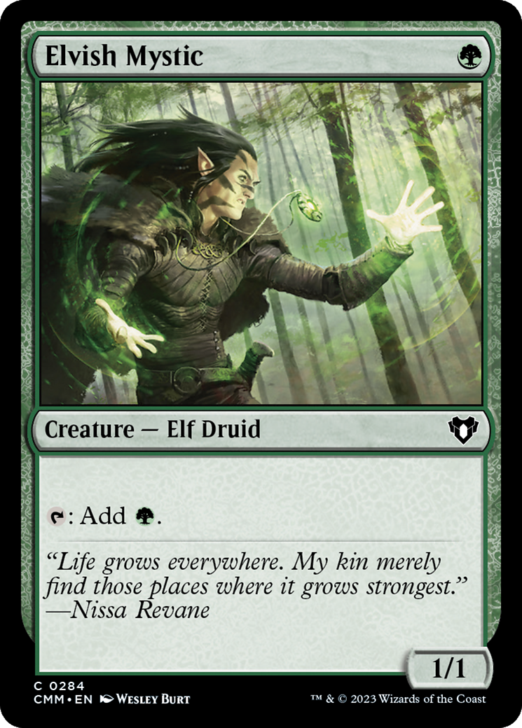 Elvish Mystic [Commander Masters] | Anubis Games and Hobby