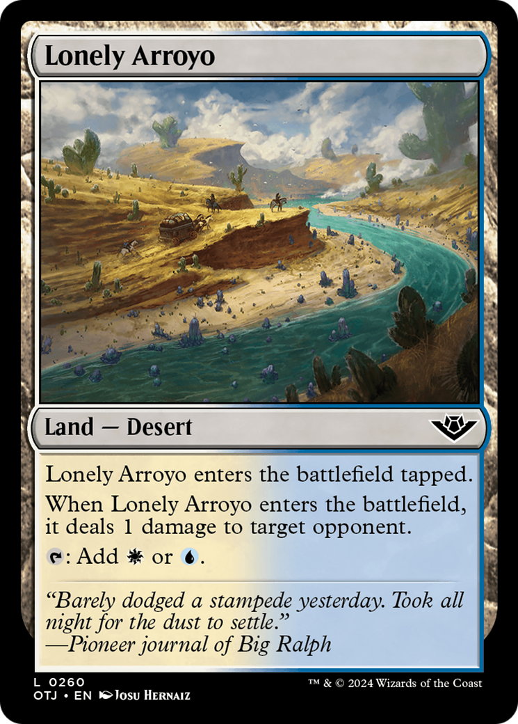 Lonely Arroyo [Outlaws of Thunder Junction] | Anubis Games and Hobby