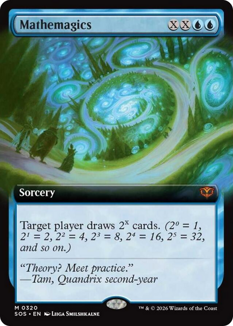 Mathemagics (Extended Art) [Secrets of Strixhaven] | Anubis Games and Hobby