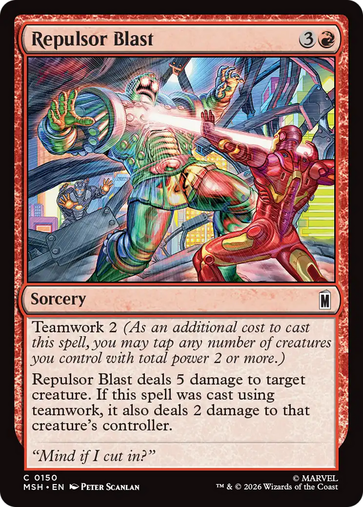 Repulsor Blast [Marvel Super Heroes] | Anubis Games and Hobby
