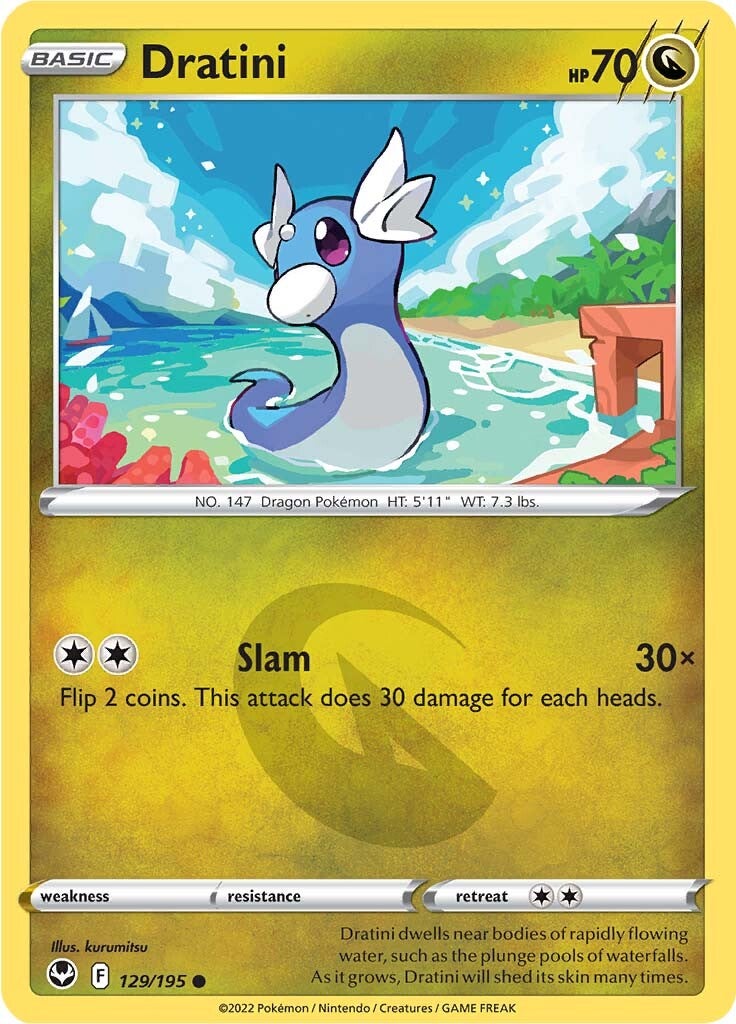 Dratini (129/195) [Sword & Shield: Silver Tempest] | Anubis Games and Hobby