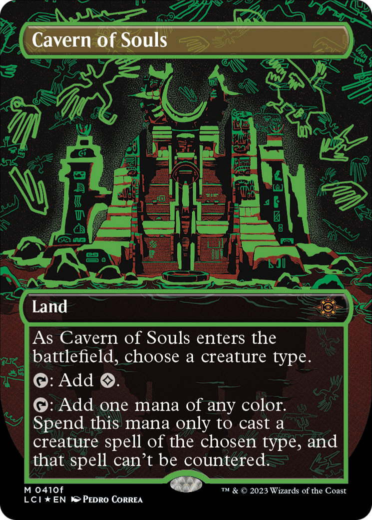 Cavern of Souls (0410f) (Borderless) [The Lost Caverns of Ixalan] | Anubis Games and Hobby