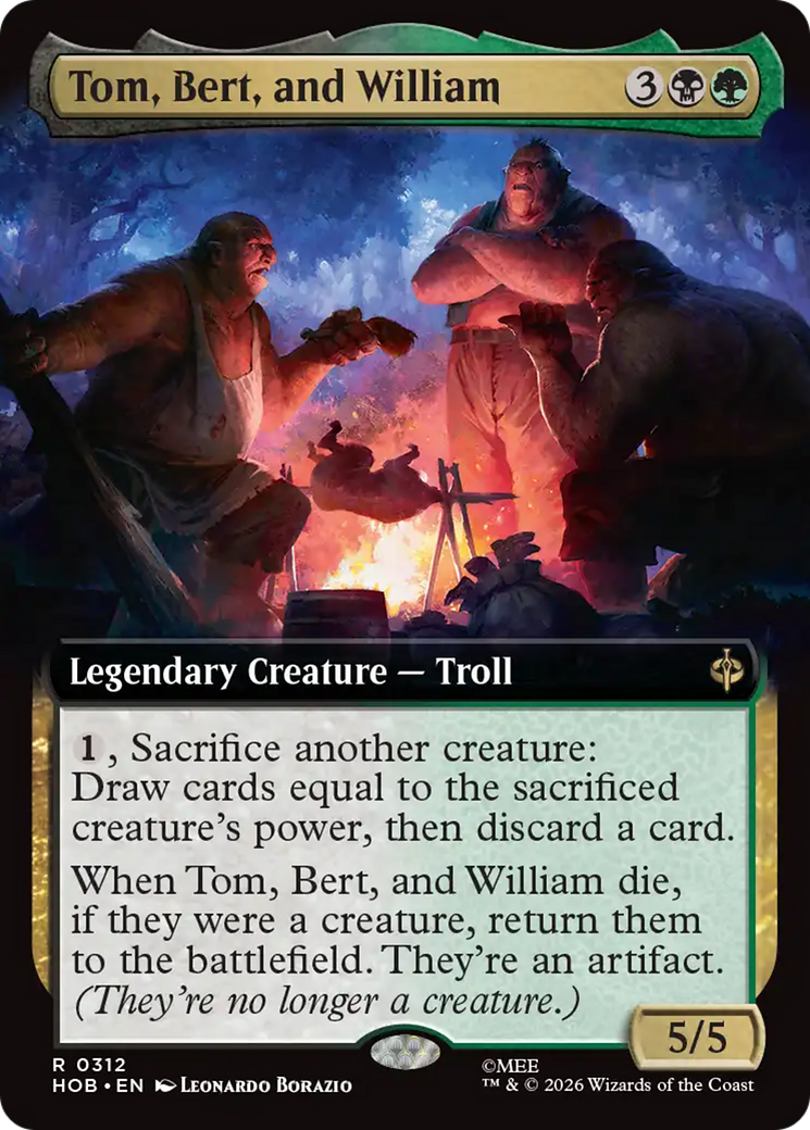 Tom, Bert, and William (Extended Art) [The Hobbit] | Anubis Games and Hobby