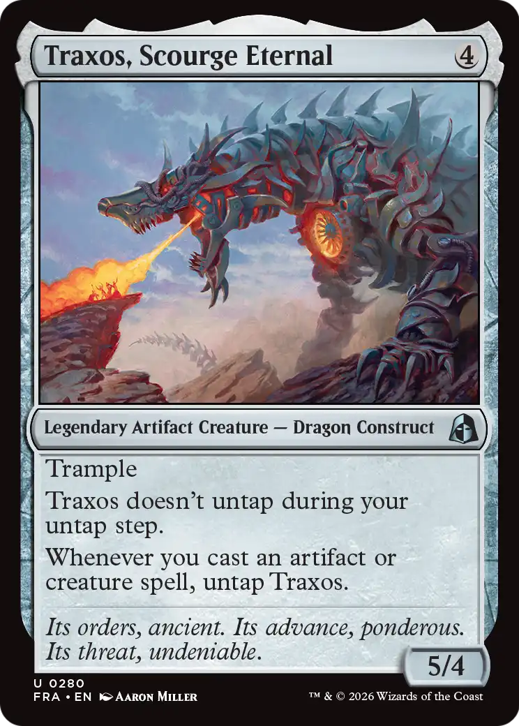 Traxos, Scourge Eternal [Reality Fracture] | Anubis Games and Hobby