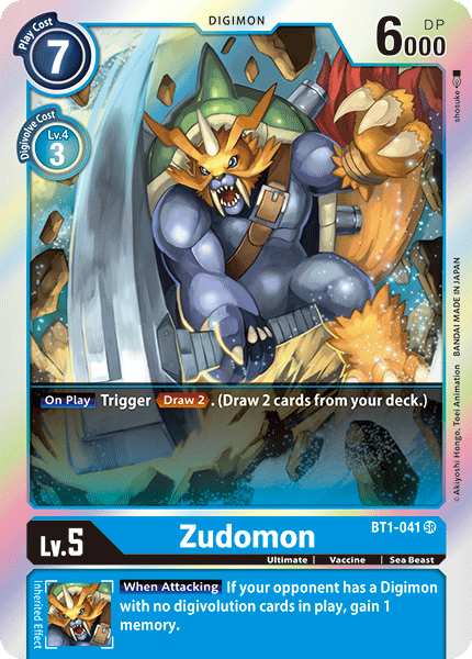 Zudomon [BT1-041] [Release Special Booster Ver.1.0] | Anubis Games and Hobby