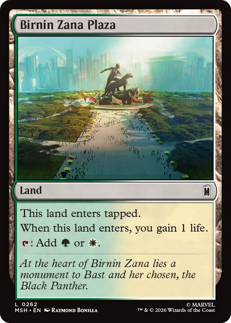 Birnin Zana Plaza [Marvel Super Heroes] | Anubis Games and Hobby