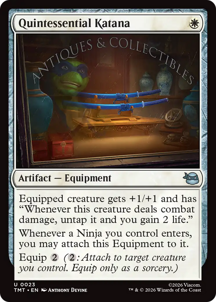 Quintessential Katana [Teenage Mutant Ninja Turtles] | Anubis Games and Hobby