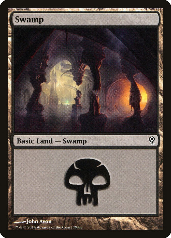 Swamp (79) [Duel Decks: Jace vs. Vraska] | Anubis Games and Hobby