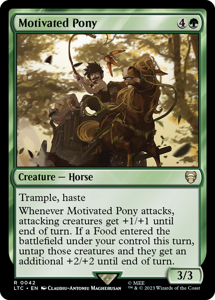 Motivated Pony [The Lord of the Rings: Tales of Middle-Earth Commander] | Anubis Games and Hobby