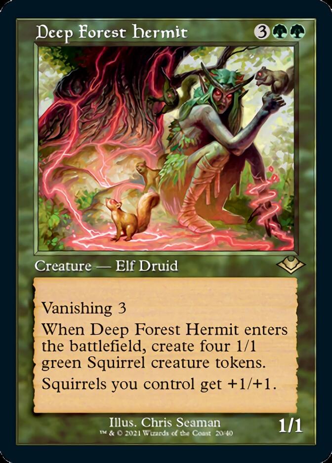 Deep Forest Hermit (Retro Foil Etched) [Modern Horizons] | Anubis Games and Hobby