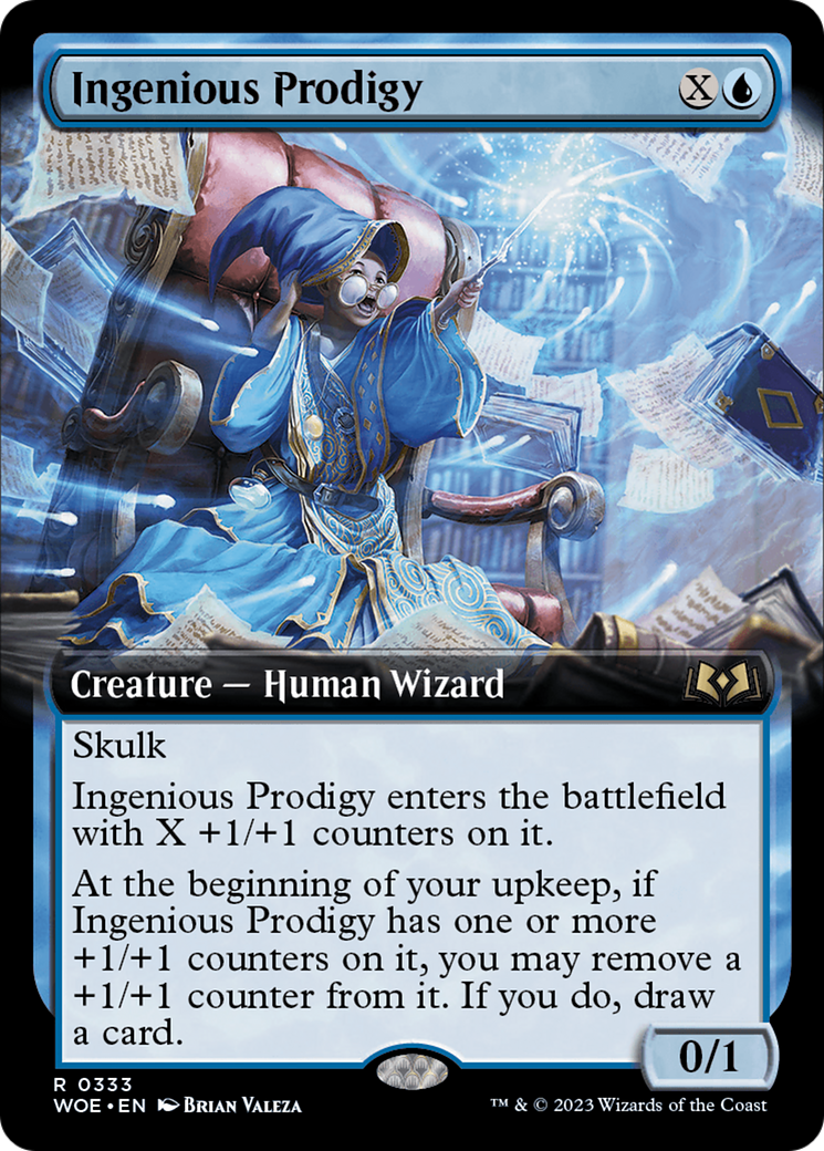 Ingenious Prodigy (Extended Art) [Wilds of Eldraine] | Anubis Games and Hobby