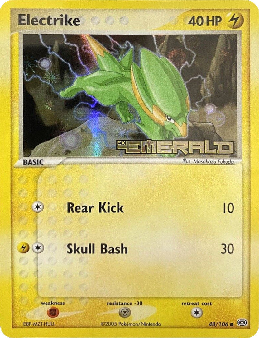 Electrike (48/106) (Stamped) [EX: Emerald] | Anubis Games and Hobby