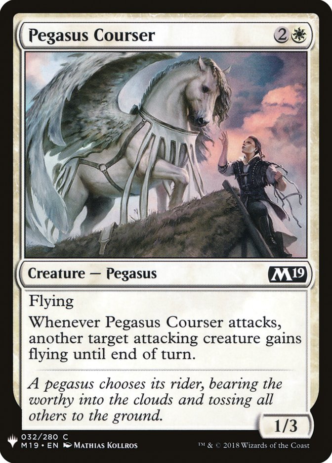 Pegasus Courser [Mystery Booster] | Anubis Games and Hobby