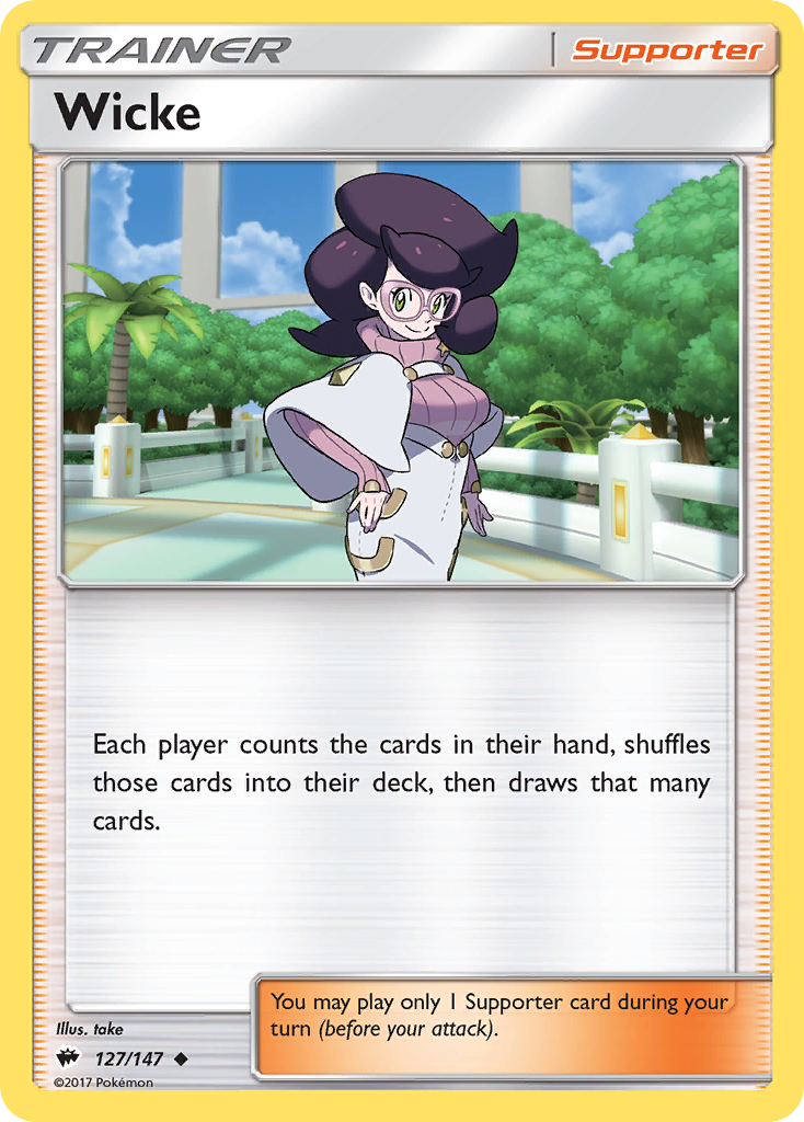 Wicke (127/147) [Sun & Moon: Burning Shadows] | Anubis Games and Hobby