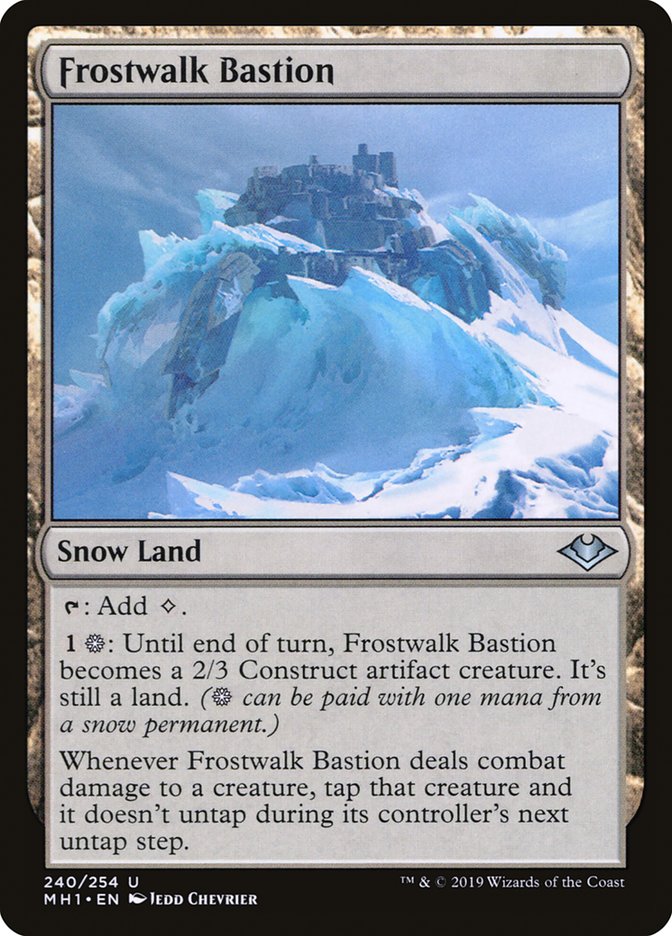 Frostwalk Bastion [Modern Horizons] | Anubis Games and Hobby