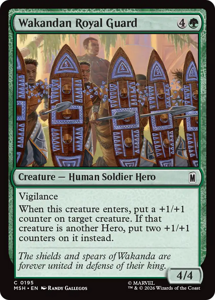 Wakandan Royal Guard [Marvel Super Heroes] | Anubis Games and Hobby
