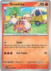 Growlithe (031/198) [Scarlet & Violet: Base Set] | Anubis Games and Hobby