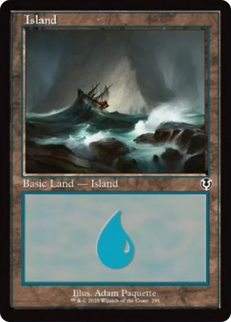 Island (291) (Retro Frame) [Innistrad Remastered] | Anubis Games and Hobby