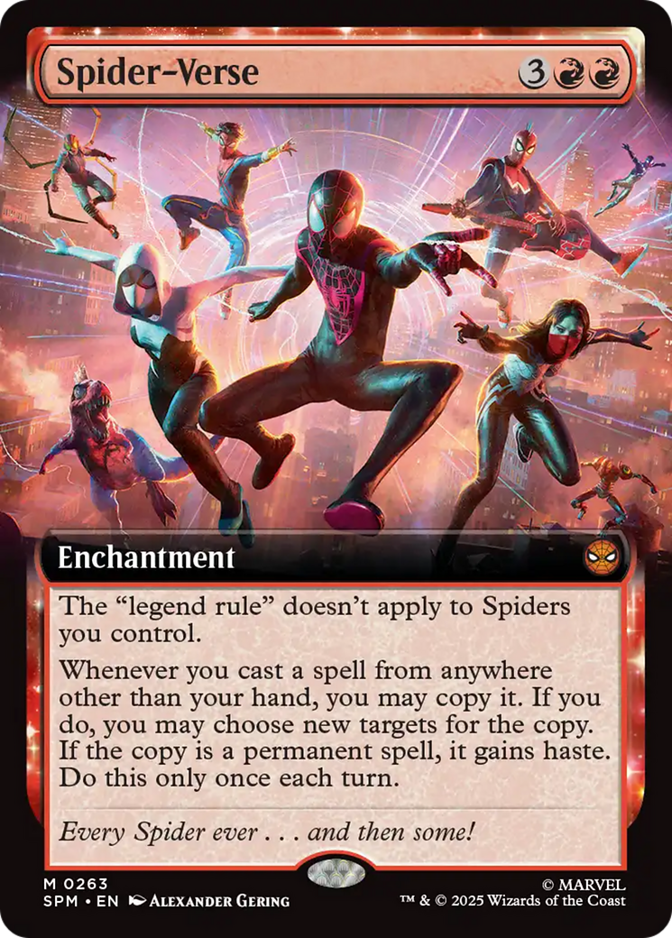 Spider-Verse (Extended Art) [Marvel's Spider-Man] | Anubis Games and Hobby
