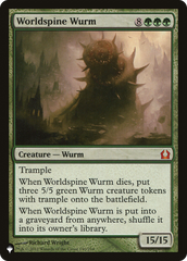 Worldspine Wurm [The List] | Anubis Games and Hobby