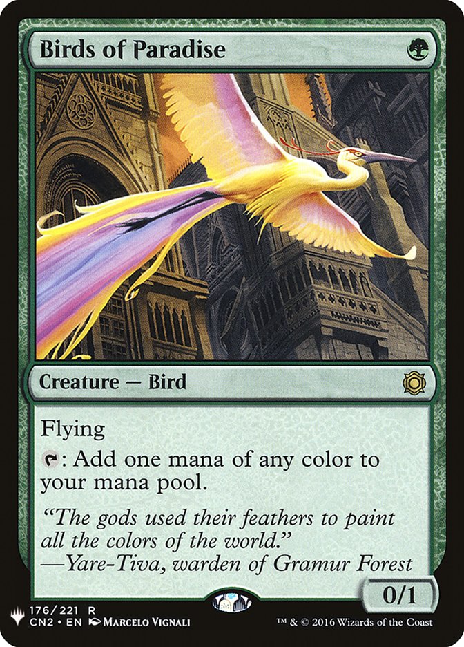 Birds of Paradise [Mystery Booster] | Anubis Games and Hobby