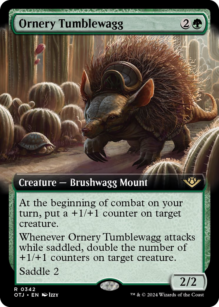 Ornery Tumblewagg (Extended Art) [Outlaws of Thunder Junction] | Anubis Games and Hobby