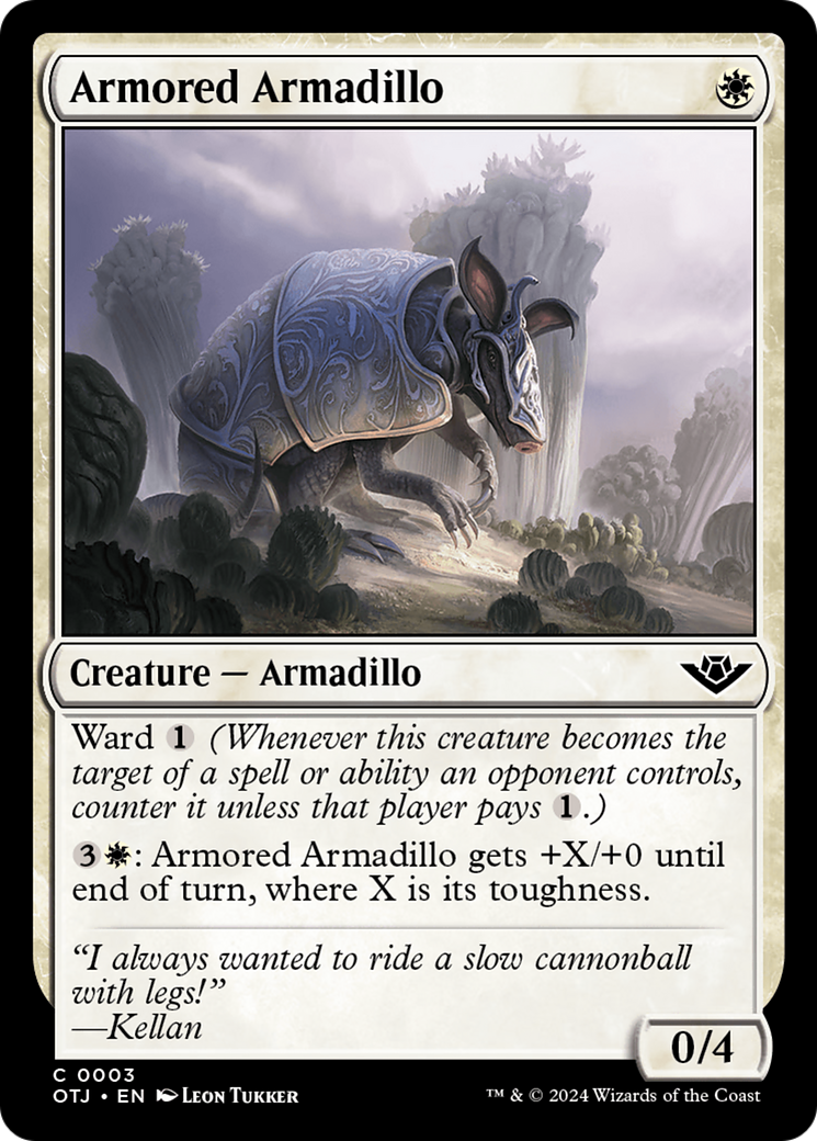 Armored Armadillo [Outlaws of Thunder Junction] | Anubis Games and Hobby
