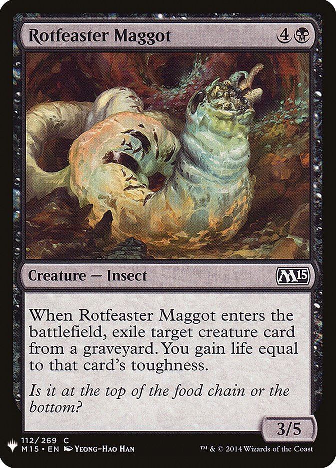 Rotfeaster Maggot [Mystery Booster] | Anubis Games and Hobby