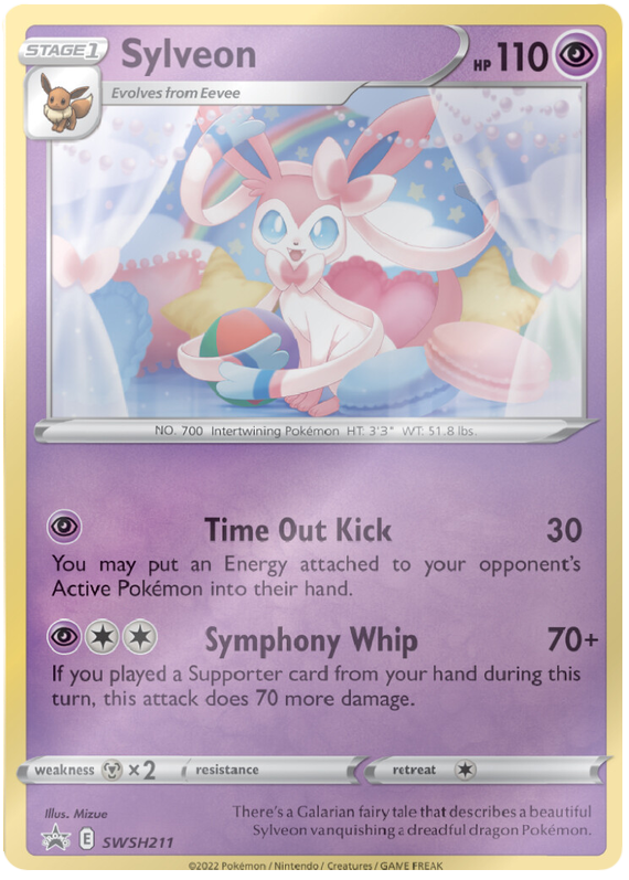 Sylveon (SWSH211) [Sword & Shield: Black Star Promos] | Anubis Games and Hobby