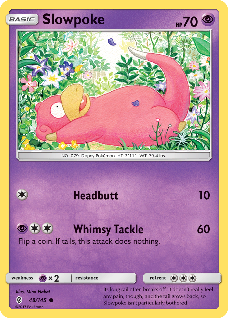 Slowpoke (48/145) [Sun & Moon: Guardians Rising] | Anubis Games and Hobby