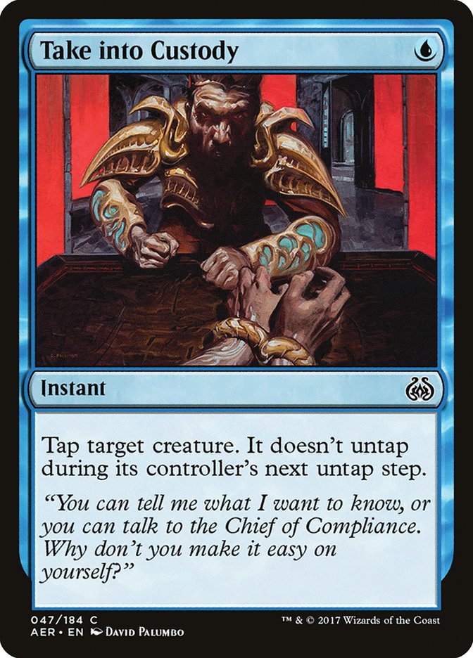 Take into Custody [Aether Revolt] | Anubis Games and Hobby