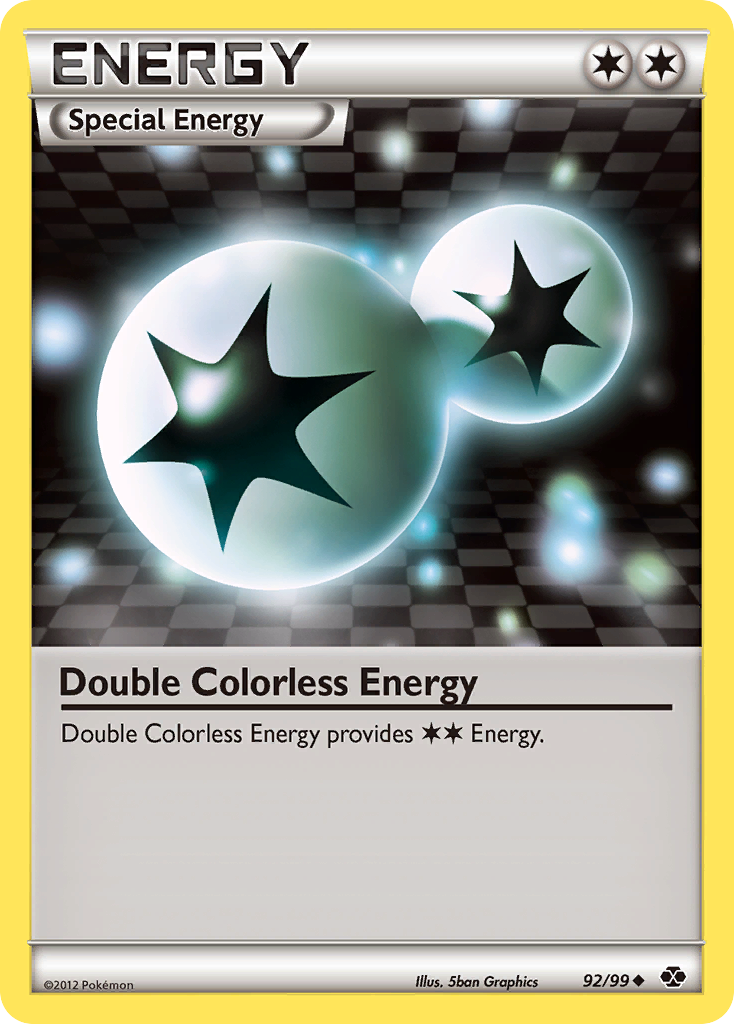 Double Colorless Energy (92/99) [Black & White: Next Destinies] | Anubis Games and Hobby