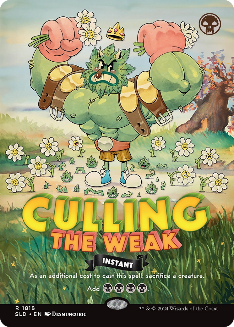 Culling the Weak [Secret Lair Drop Series] | Anubis Games and Hobby