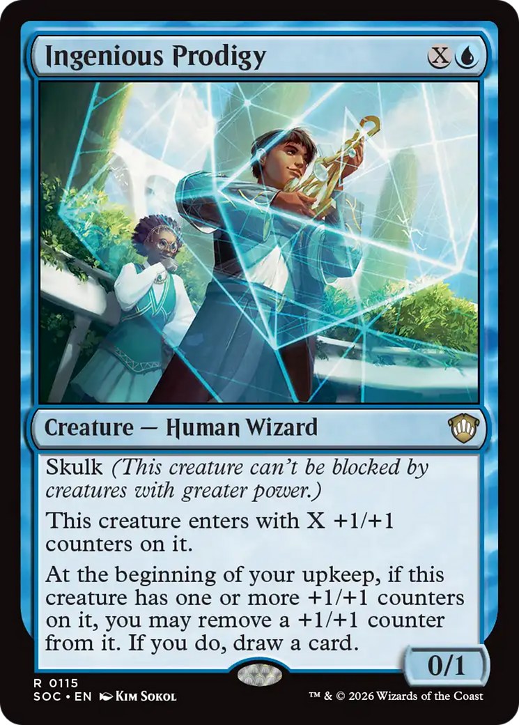Ingenious Prodigy [Secrets of Strixhaven Commander] | Anubis Games and Hobby