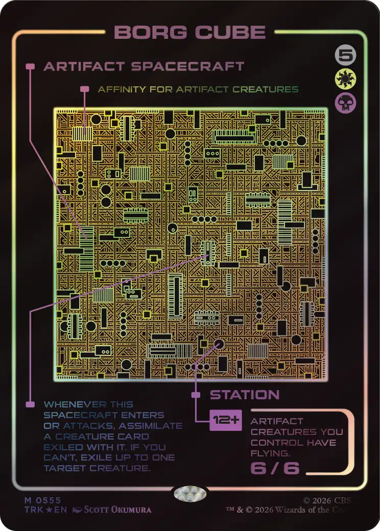 Borg Cube (Showcase) [Star Trek] | Anubis Games and Hobby