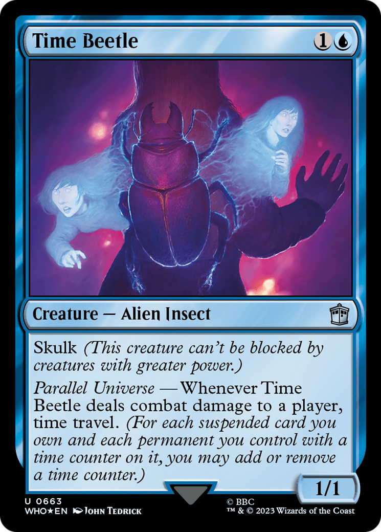 Time Beetle (Surge Foil) [Doctor Who] | Anubis Games and Hobby