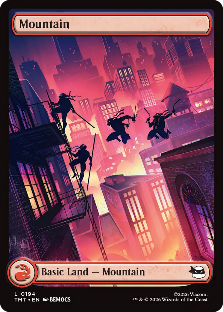 Mountain (0194) [Teenage Mutant Ninja Turtles] | Anubis Games and Hobby