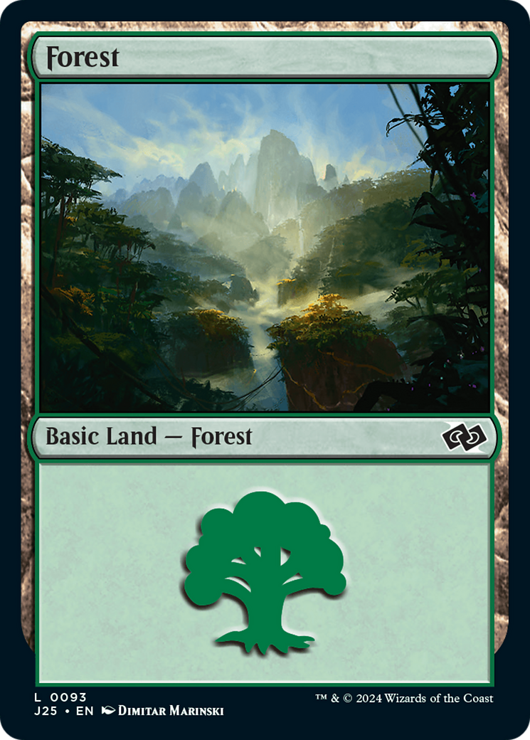 Forest (93) [Foundations Jumpstart] | Anubis Games and Hobby