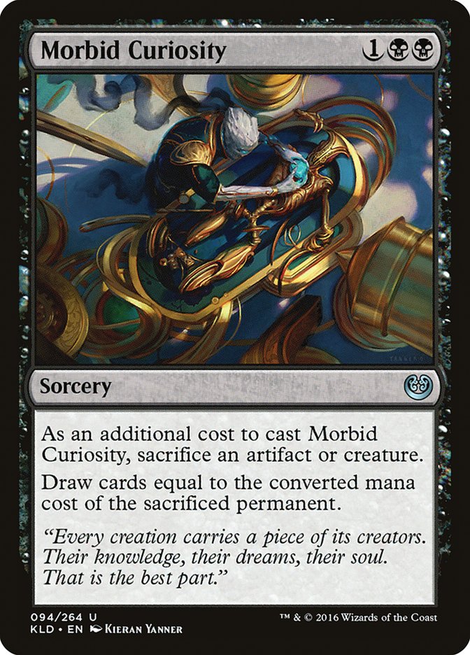 Morbid Curiosity [Kaladesh] | Anubis Games and Hobby