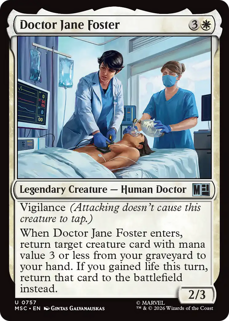 Doctor Jane Foster [Marvel Super Heroes Commander] | Anubis Games and Hobby