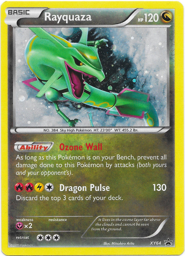 Rayquaza (XY64) (Jumbo Card) [XY: Black Star Promos] | Anubis Games and Hobby