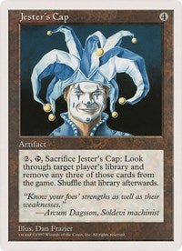 Jester's Cap (Oversized) [Oversize Cards] | Anubis Games and Hobby