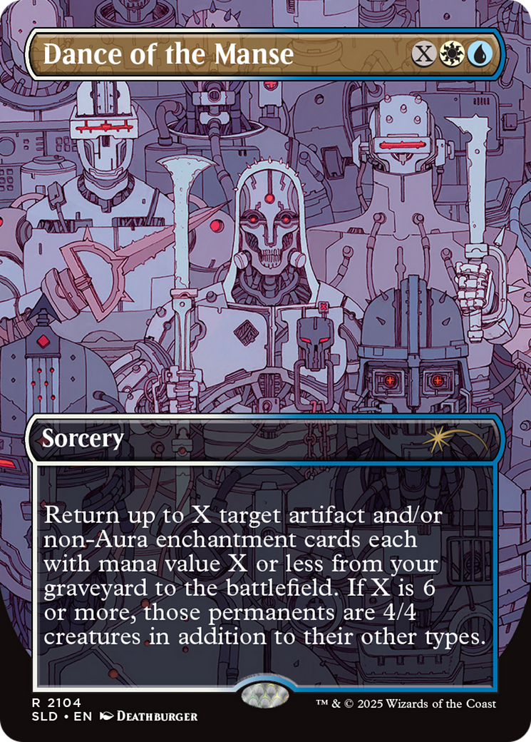 Dance of the Manse (Galaxy Foil) [Secret Lair Drop Series] | Anubis Games and Hobby