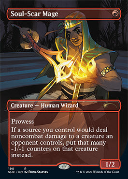 Soul-Scar Mage (Borderless) [Secret Lair Drop Series] | Anubis Games and Hobby