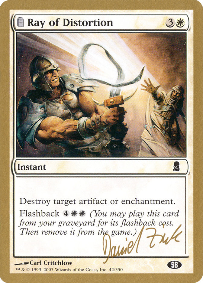 Ray of Distortion (Daniel Zink) (SB) [World Championship Decks 2003] | Anubis Games and Hobby