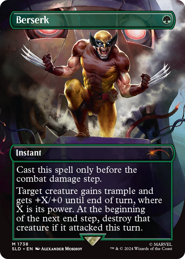 Berserk (1738) (Rainbow Foil) [Secret Lair Drop Series] | Anubis Games and Hobby